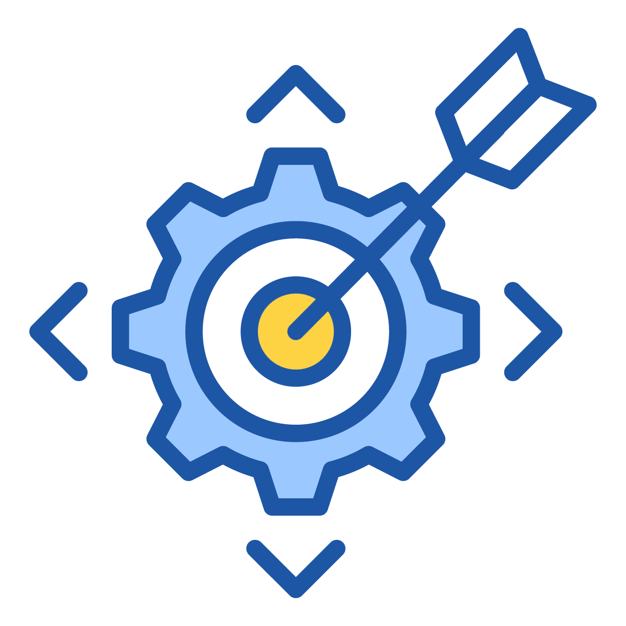 진로 탐구 및 목표 설정 역량 아이콘